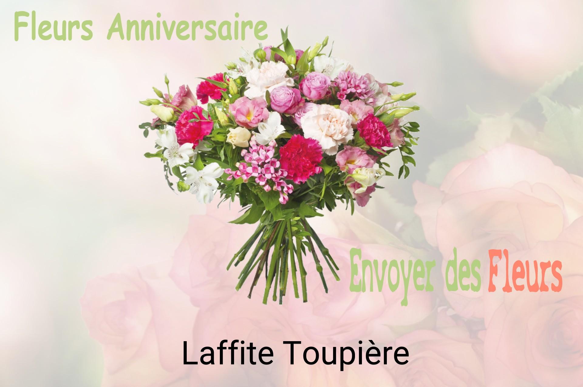 Bouquet de fleurs d’anniversaire livré à Laffite-Toupière